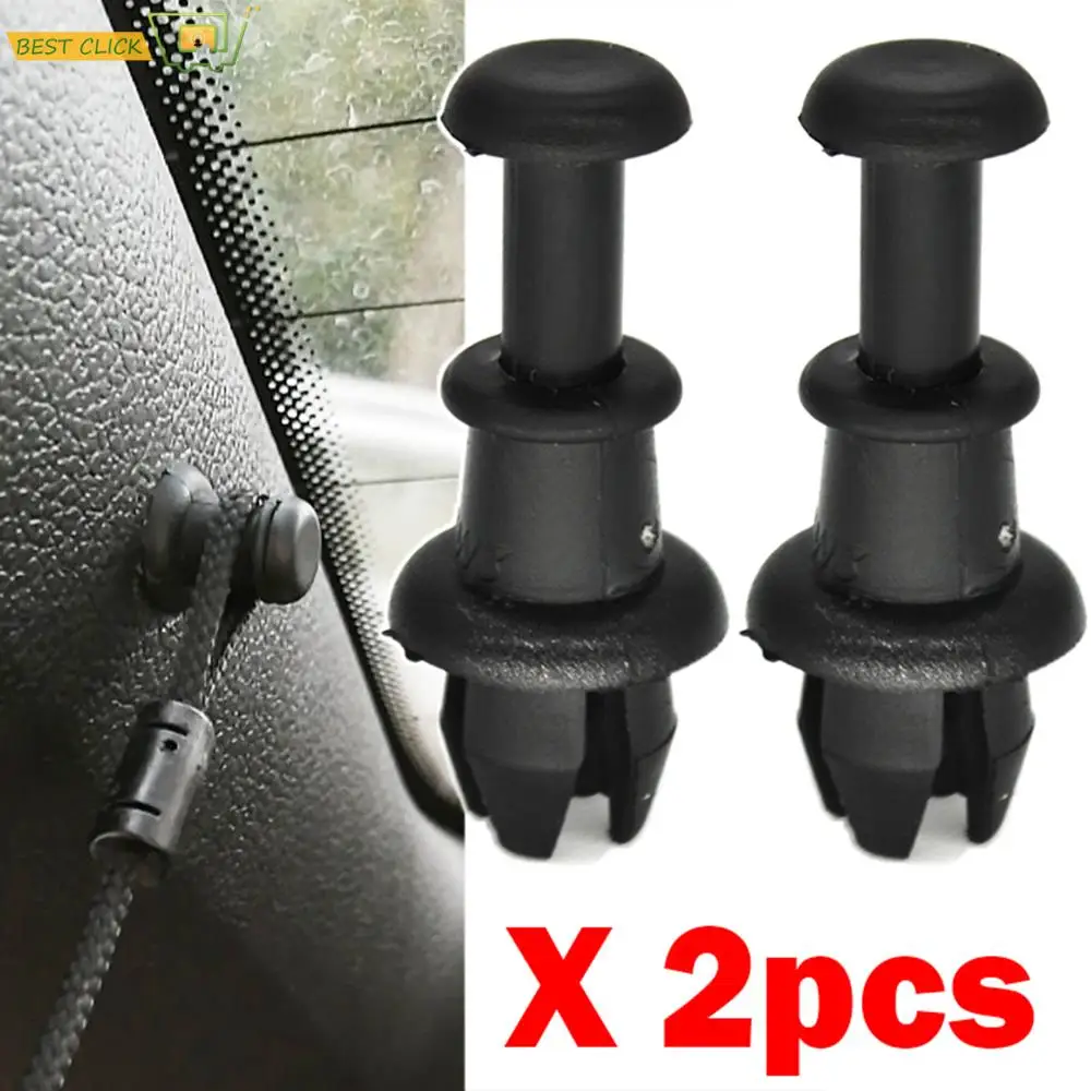 2Pcs/Pair Boot Trunk Parcel Shelf Tray Strap String Clips Hook Tonneau