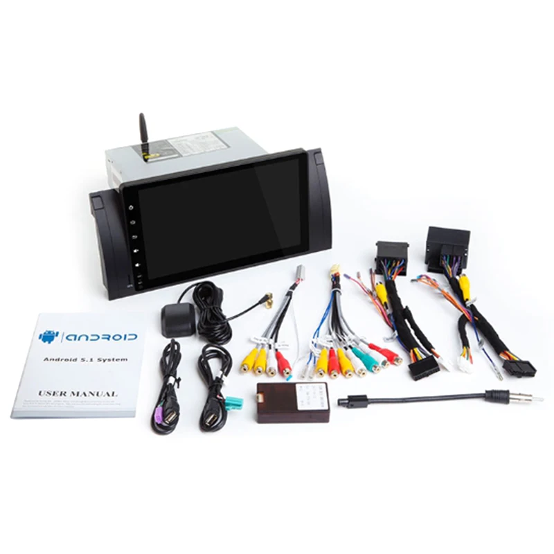 1 Din Android 9 0 Автомобильный мультимедийный радио для B MW E39 X5 E53 M5 Dvd аудио GPS Навигация