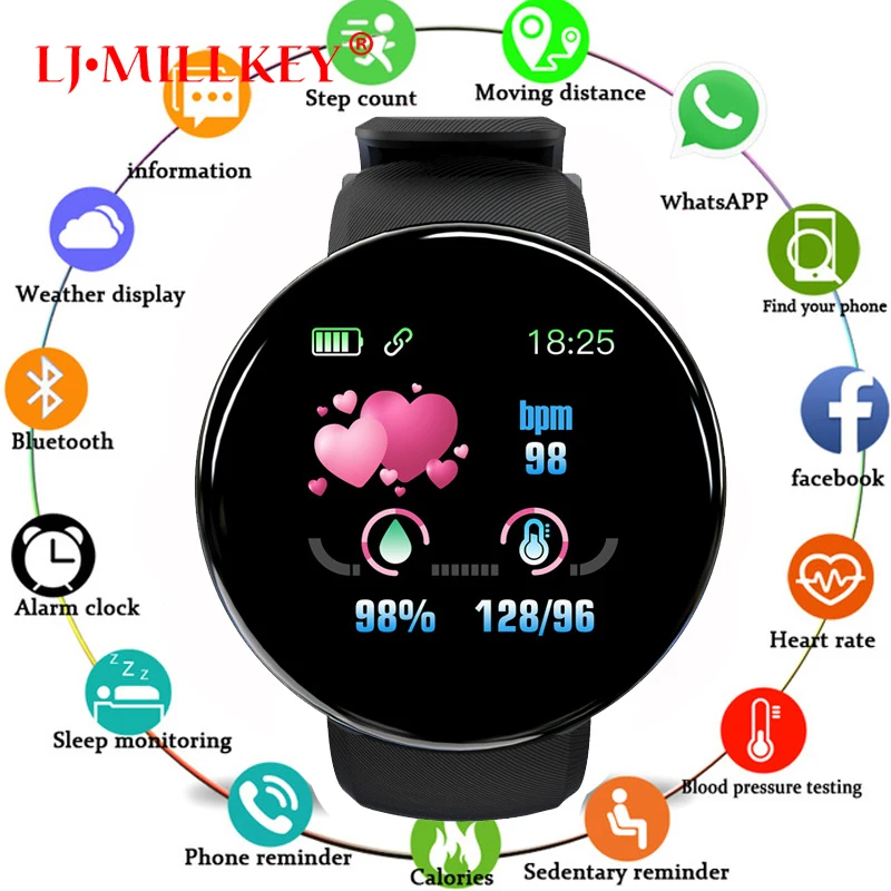 

Smart Watch Sleep Tracker Heart Rate Tracke Smart Watch Men Women Blood Pressure Sport Smartwatch Blood Oxygen Sports Watch
