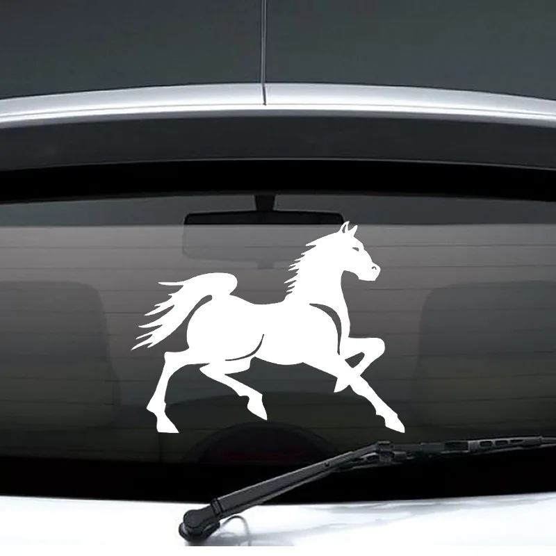 Foreign Trade New Style Europe And America Hot Selling Reflective Car Stickers Car Running Horse Mustang