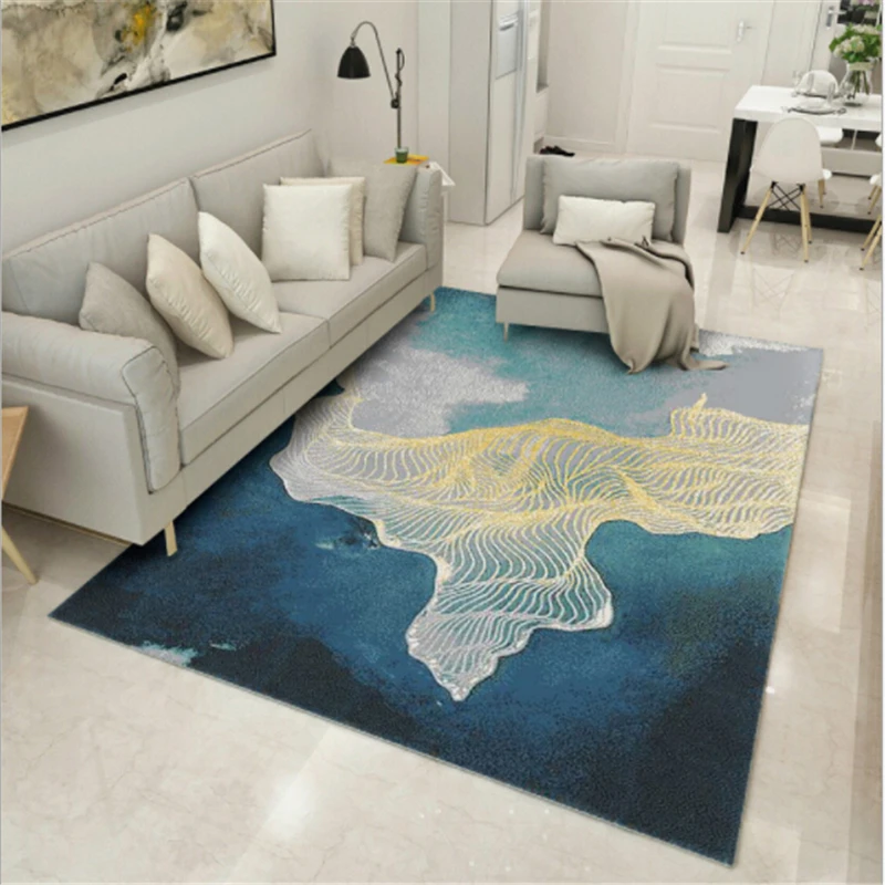 Современные абстрактные мягкие большие ковры ковер для гостиной спальни детской