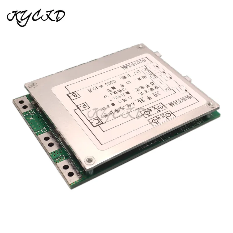 BMS 10S 36V 35A 18650 Защитная плата литий ионного аккумулятора без функции балансировки