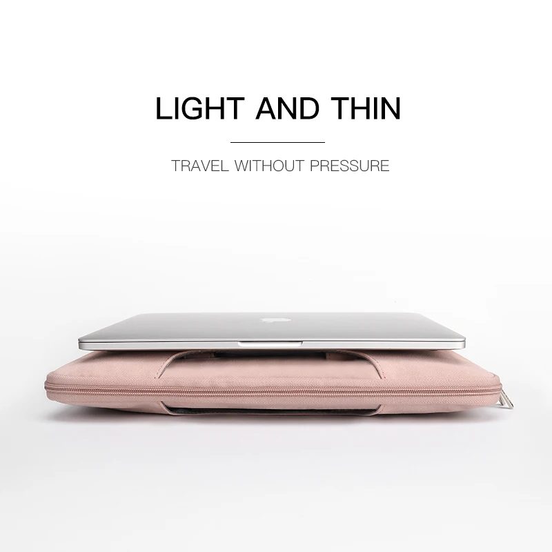 Bolsa do Portátil para Mulheres Notebook Case de Transporte Maleta para Macbook ar 13.3 14 15.6 Polegada Homens Bolsas Ombro Pro 13 Case Mouse Bolsa - Imagem 6