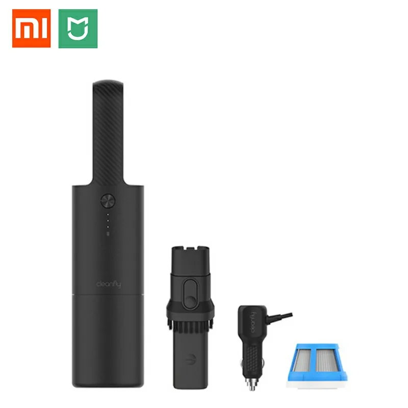 Standard for Car XIAOMI MIJIA Cleanfly FVQ Портативный Автомобильный Ручной вакуумный пылесос для дома беспроводной мини-пылесборник 5000 ПА всасывания - Цвет: Standard for Car