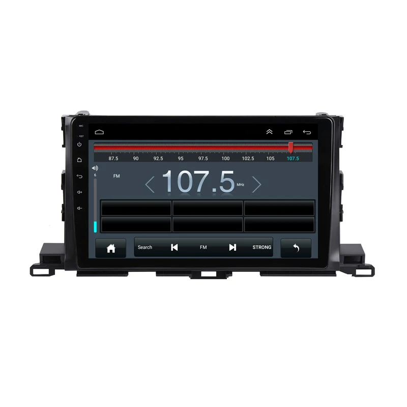 Best 10.1" 2G RAM 32G ROM Android Car DVD Video Player GPS For Toyota Highlander 2015 audio car radio stereo navigator bluetooth wifi 2