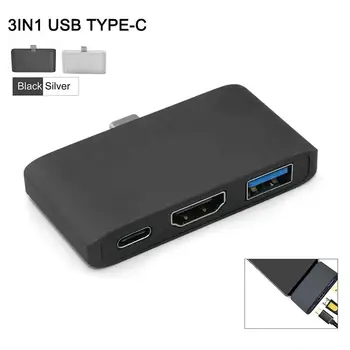 

USB Type C to HDMI PD Thunderbol t 3 Hub Adapter for Samsung S8/S9 M acbook Pro