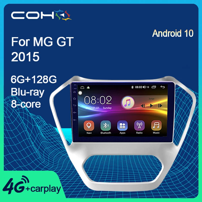 COHO для MG GT 2015 автомобильный gps-навигатор мультимедийный плеер автомобильное