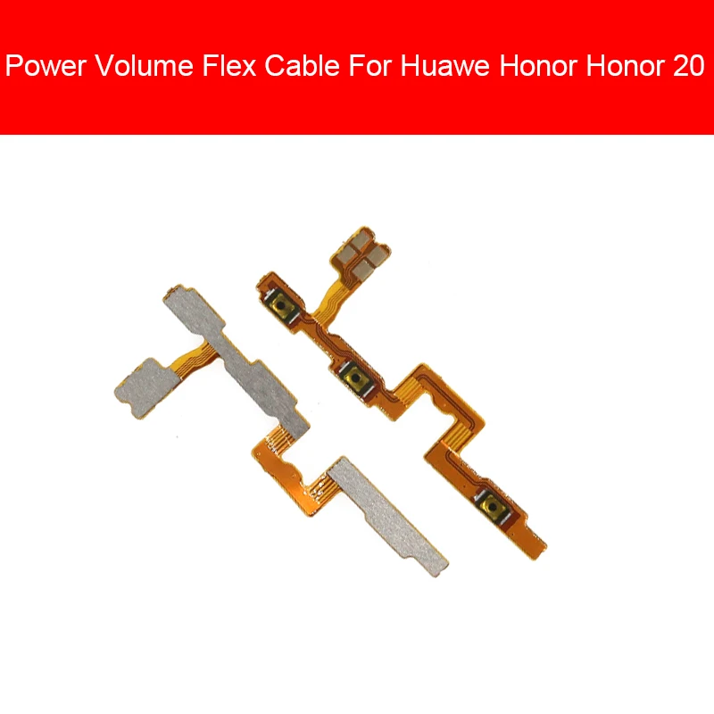 Шлейф питания и громкости для huawei Honor 6 7 7i 8 8x9 9i 10 20 Pro Plus Lite MAX механизм регулятор уровня громкости Кнопка Ремонт