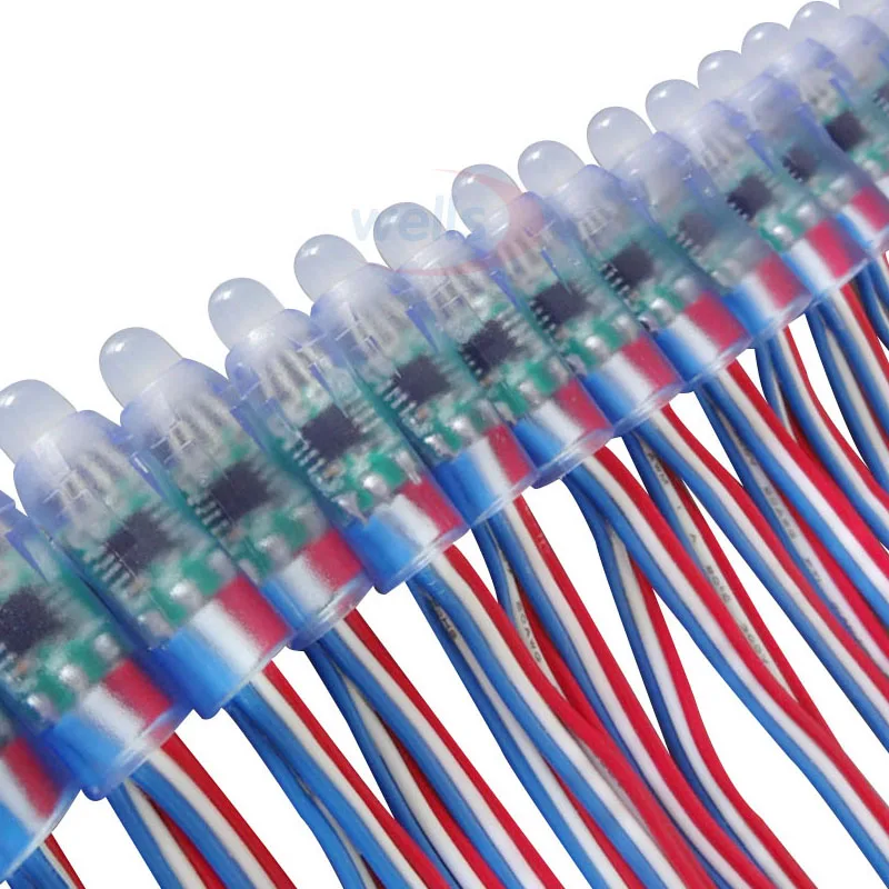 50 шт. светодиодная Пиксельная лента WS2811/LPD6803/WS2801IC/DMX512 12 мм|led pixel module|led pixelpixel module |
