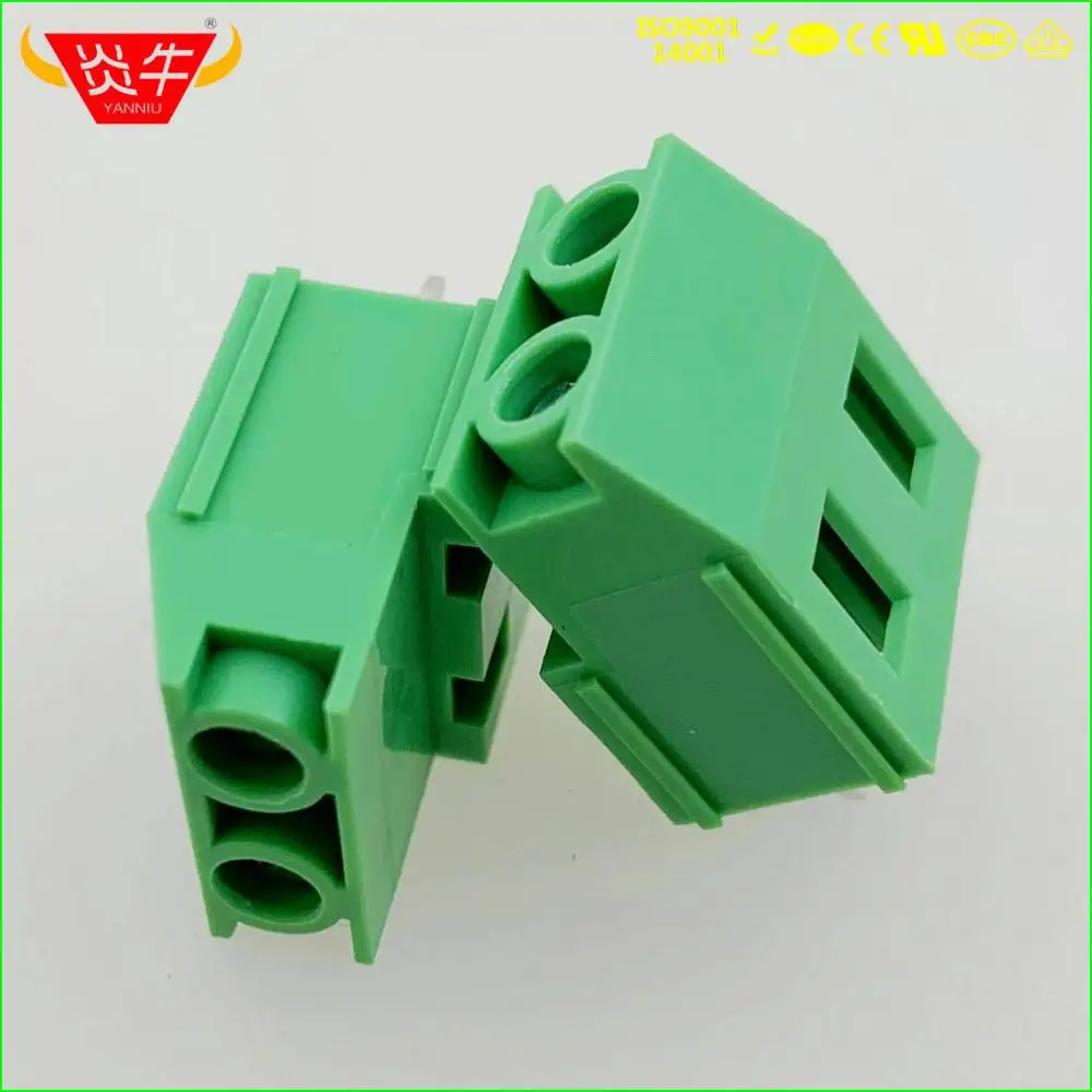 KF129 7,62 2P 3P PCB универсальные Винтовые клеммные блоки DG129 7,62 мм 2PIN 3PIN GMKDS 3/2-7,62 1731721 Феникс контакт DEGSON KEFA