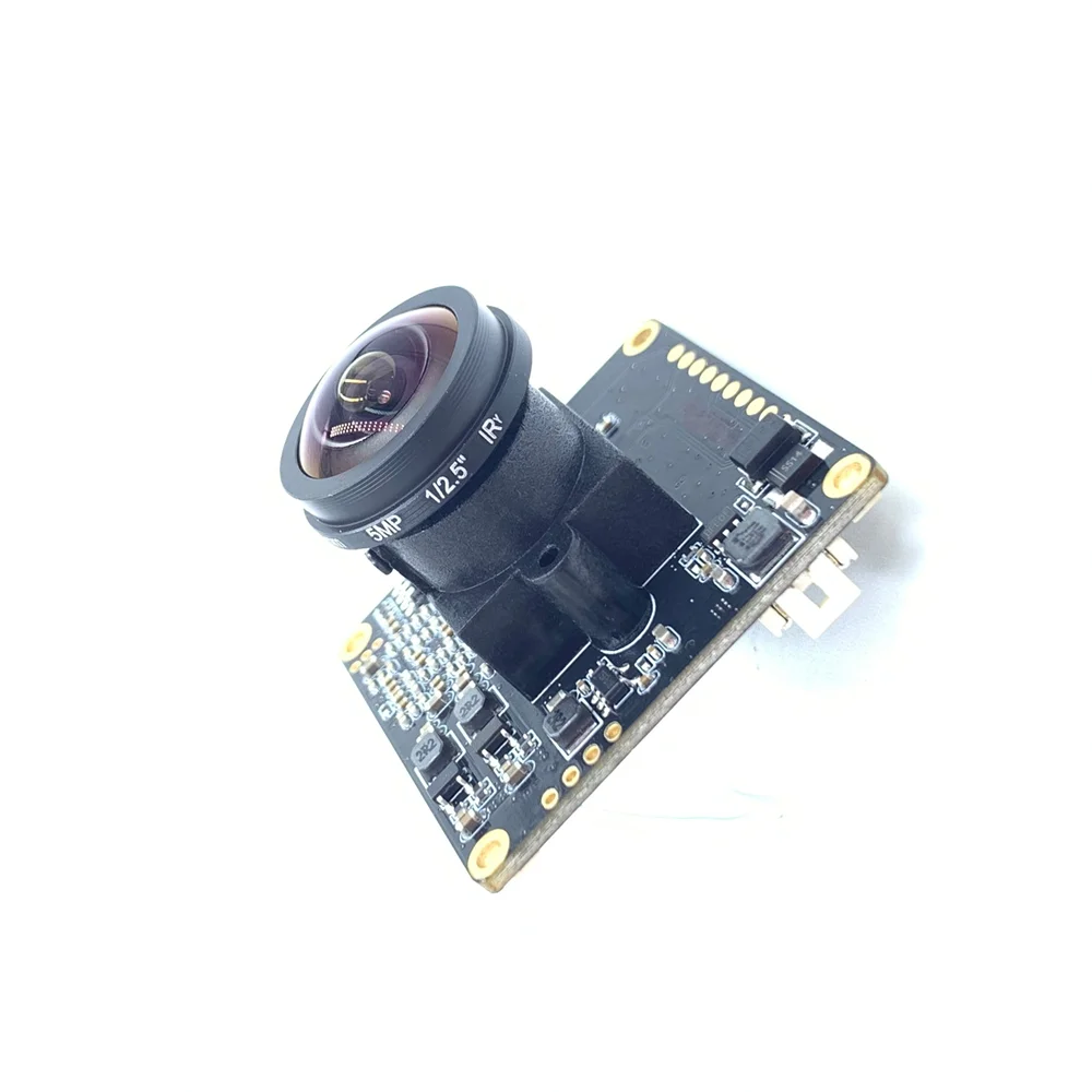 

Модуль IP-камеры Starlight 8MP 1/3 "Ex-View 0,001 Lux 8MP 4K с высоким разрешением 3840*2160 пикселей 1,55 мм, объектив «рыбий глаз» panomorph 360