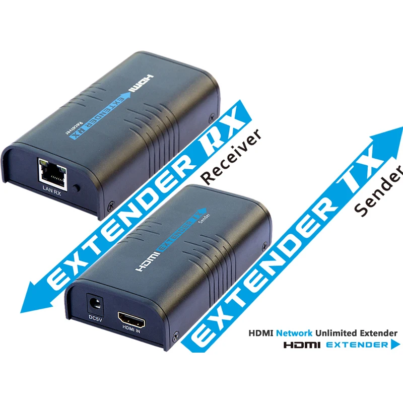 LKV373 HDMI расширитель приемник до 120 м с адаптером питания(LKV373 отправить или приемник только