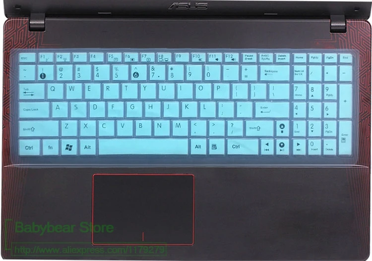 fademint Чехол для клавиатуры ноутбука для asyus FX502V FX502VM FX502 FX 502 VM FX60VM ZX60V GL502VML gl502vm gl502vS gl502vt 15,6'' - Цвет: fademint