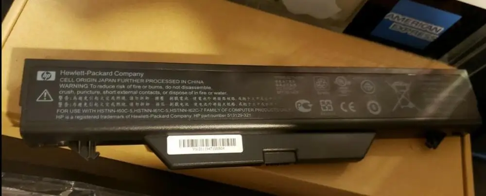 Новые оригинальные Батарея для hp ProBook 4510s 4515s 4710s 4720s серии HSTNN-I60C HSTNN-I60C-5 HSTNN-I61C HSTNN-I61C-5 14,8 V 47WH