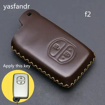 

2 Buttons Car Key Holder Case Cover for TOYOTA Camry Highlander Crown Prado Land Cruiser Hilux Prius car key cover shell