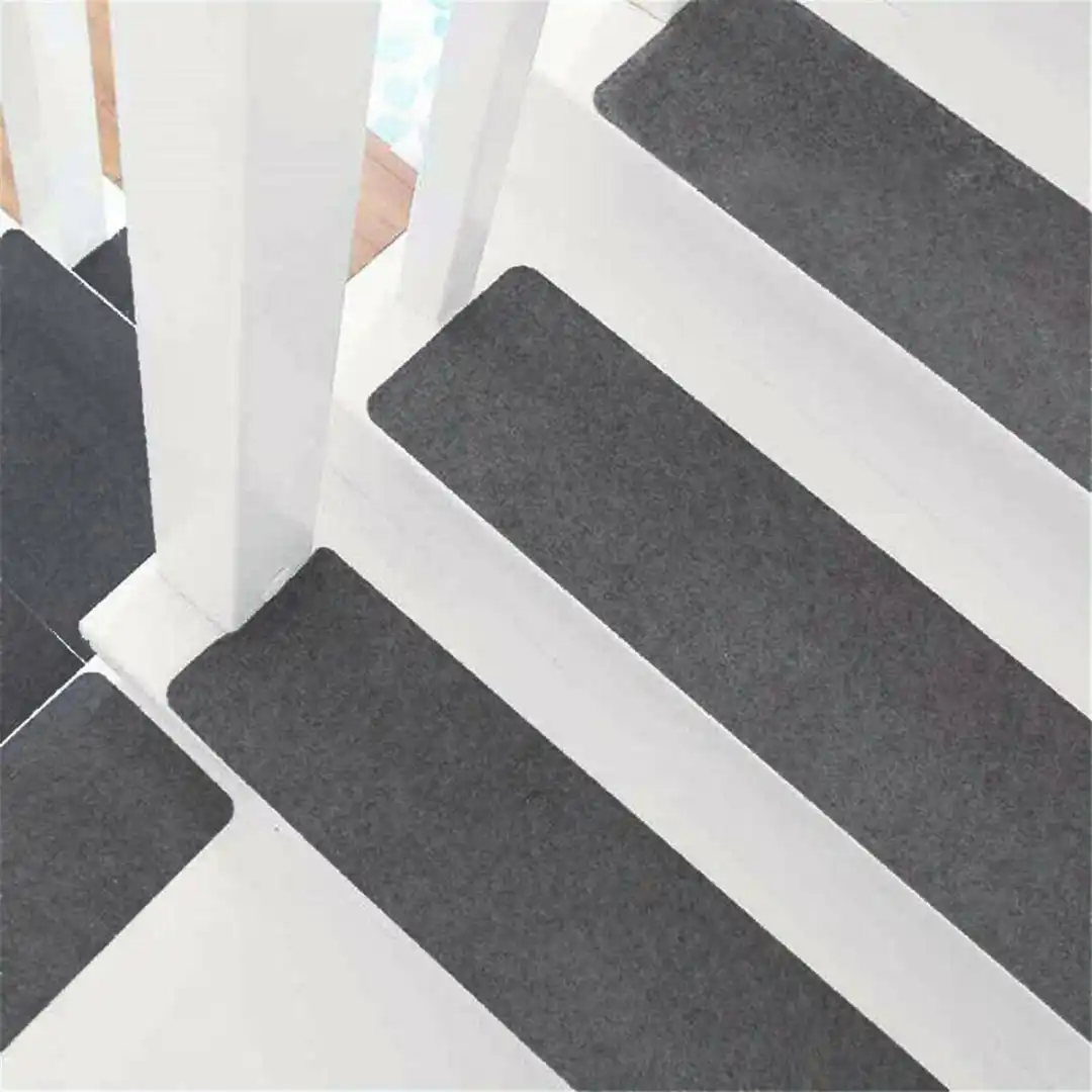 14pcs Carpet Stair Tread Pads Anti Slip Stair Floor Mat Protection Cover Step Staircase Soft With Sticky Bottom 55 20cm Reusable Aliexpress