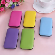 7 шт. маникюрный набор для ухода за ногтями Маникюрный Инструмент дорожные наборы для стрижки и удаления волос чехол