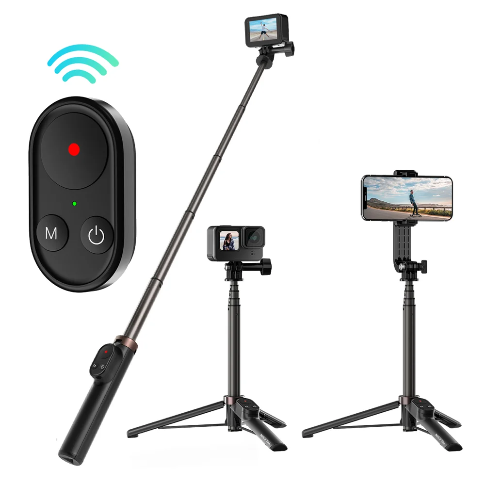 Телесин 72 м беспроводной Bluetooth пульт дистанционного управления для GoPro 10 селфи