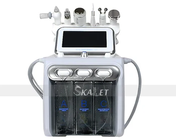 

6 In 1 H2O2 Water Oxygen Jet Peel Hydra Beauty Skin Cleaning Hydro Dermabrasion Facial Machine Water Aqua Peeling with CE
