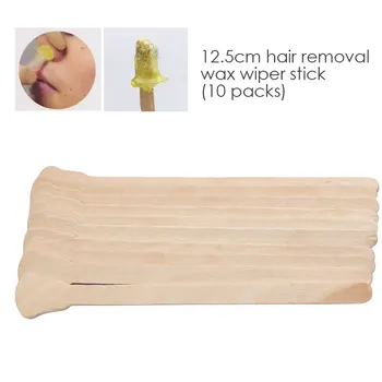 

Home Beauty Salon Waxing Pellets Wax Applicator Sticks Wood Spatulas Applicator 10pcs/Set Wax Spatulas Professional