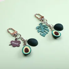 Apple Bluetooth гарнитура защитный рукав кулон авокадо брелок для мужчины и женщины INS онлайн знаменитостей авокадо кулон