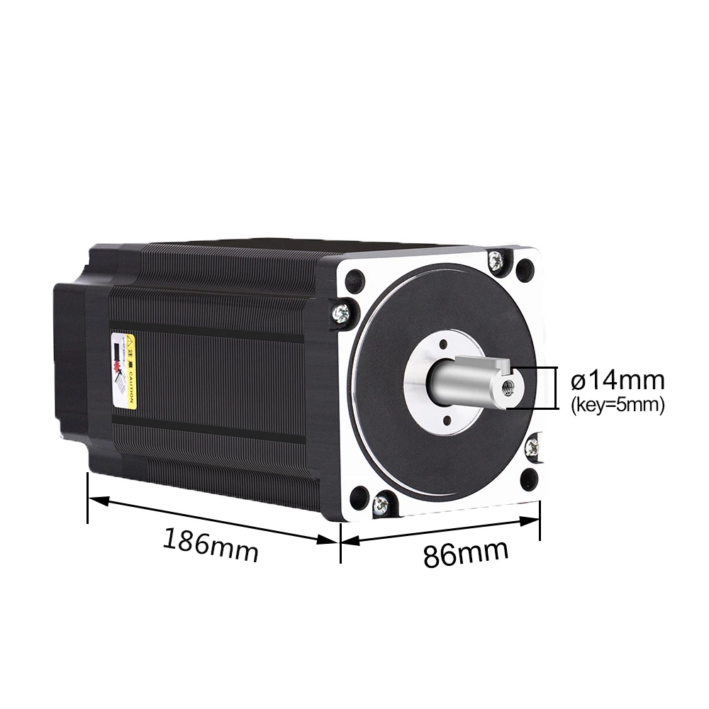 XYZ NEMA34 12Nm замкнутый контур шаговый двигатель комплект и гибридный сервопривод с