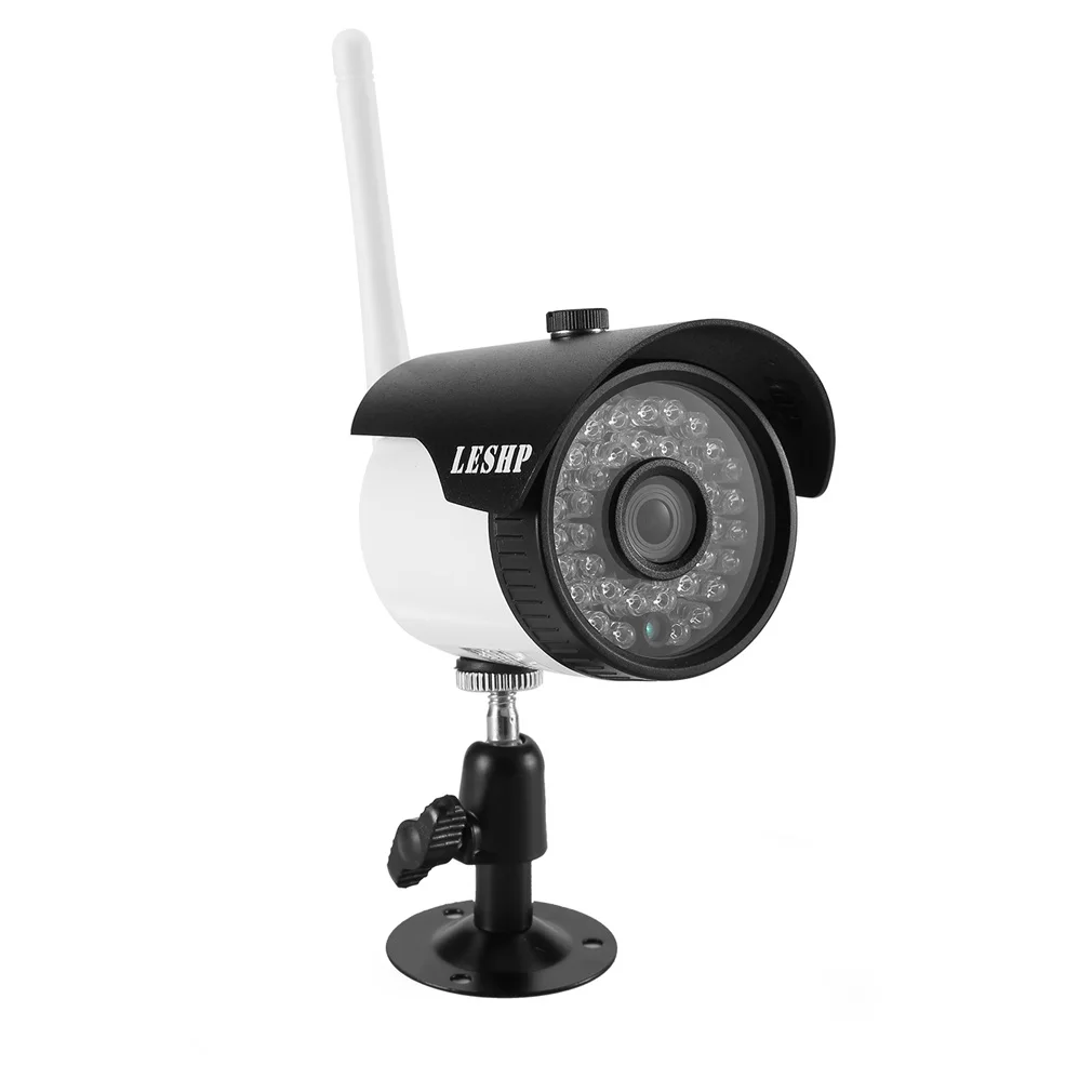 

LESHP Waterproof H.264 1.0 MP1280X720 HD WIFI Security Mini IP IR Bullet Camera SN-IPC-4006FSW10 Network Surveillance Camera