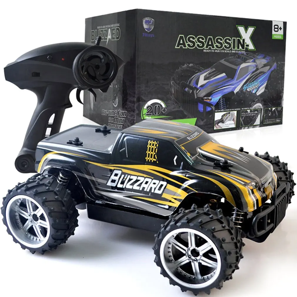 

2.4G High Speed Racing Car 20km/h 1:16 Scale Electric Radio Control Truck Rock Off-Road Vehicle Electronic Model