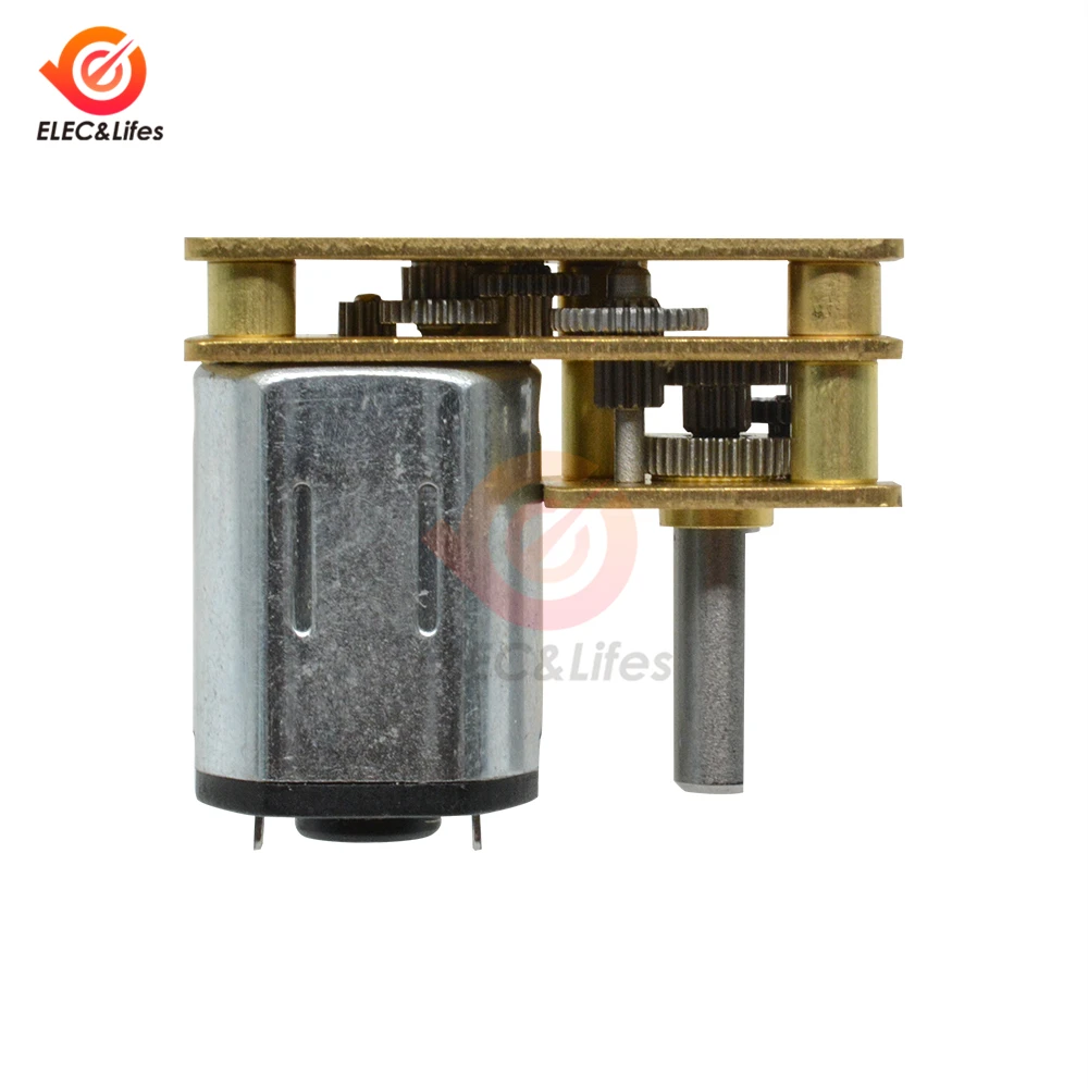 3V 6V 12V 100RPM мини микро DC металлический мотор-редуктор для DIY игрушек умный автомобиль робот-мотор GA1024-N20