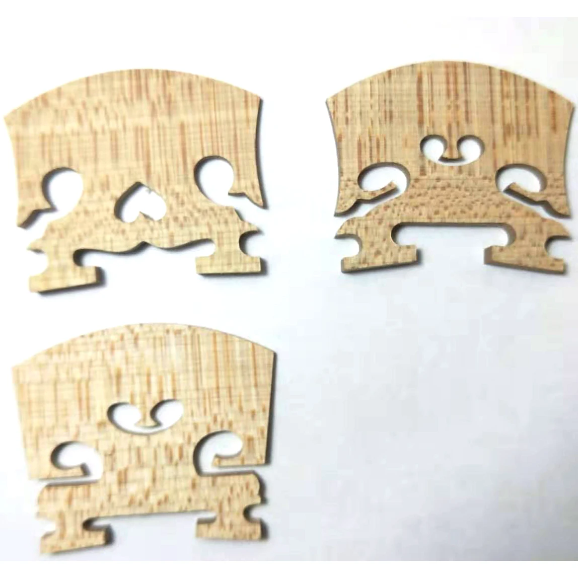 10 PC Aged European Maple 4/4 Violin Bridge