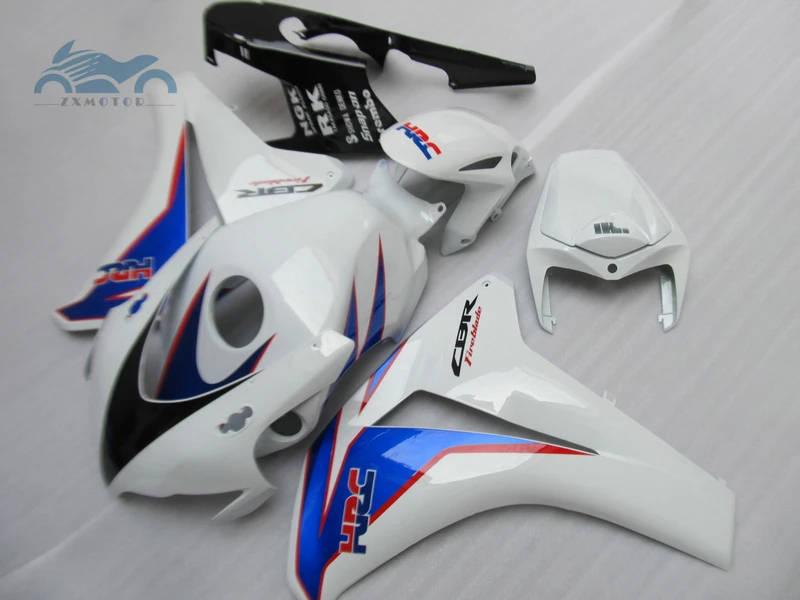 Индивидуальные Инъекции обтекатель комплект Подходит для Honda CBR1000RR 2008-2011 CBR 1000RR 08-11 ABS пластик обтекатель наборы синий белый KQ012