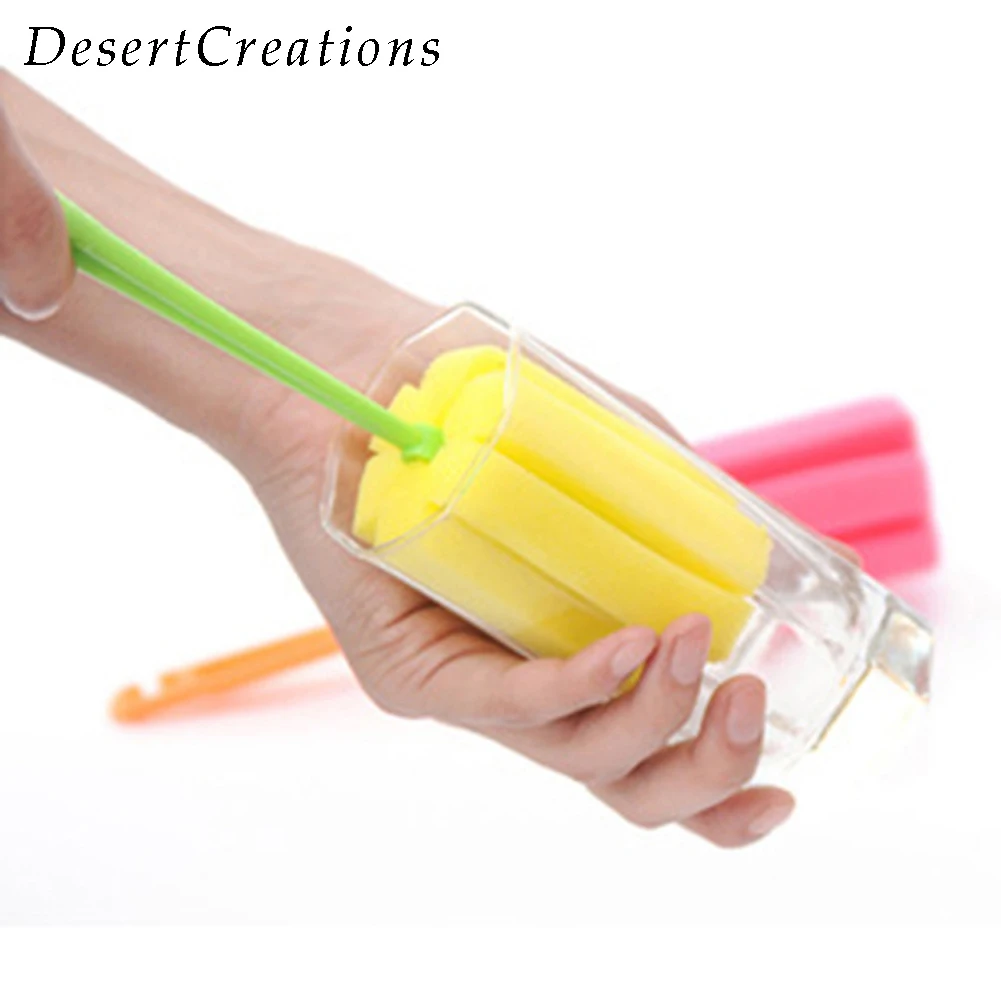 

For Cleaning Brushes Sponge Glass Milk Bottle Coffee Cup Cleaning Brush Family Use Glass Sponge Cup Brush Kitchen Cleaning Tools