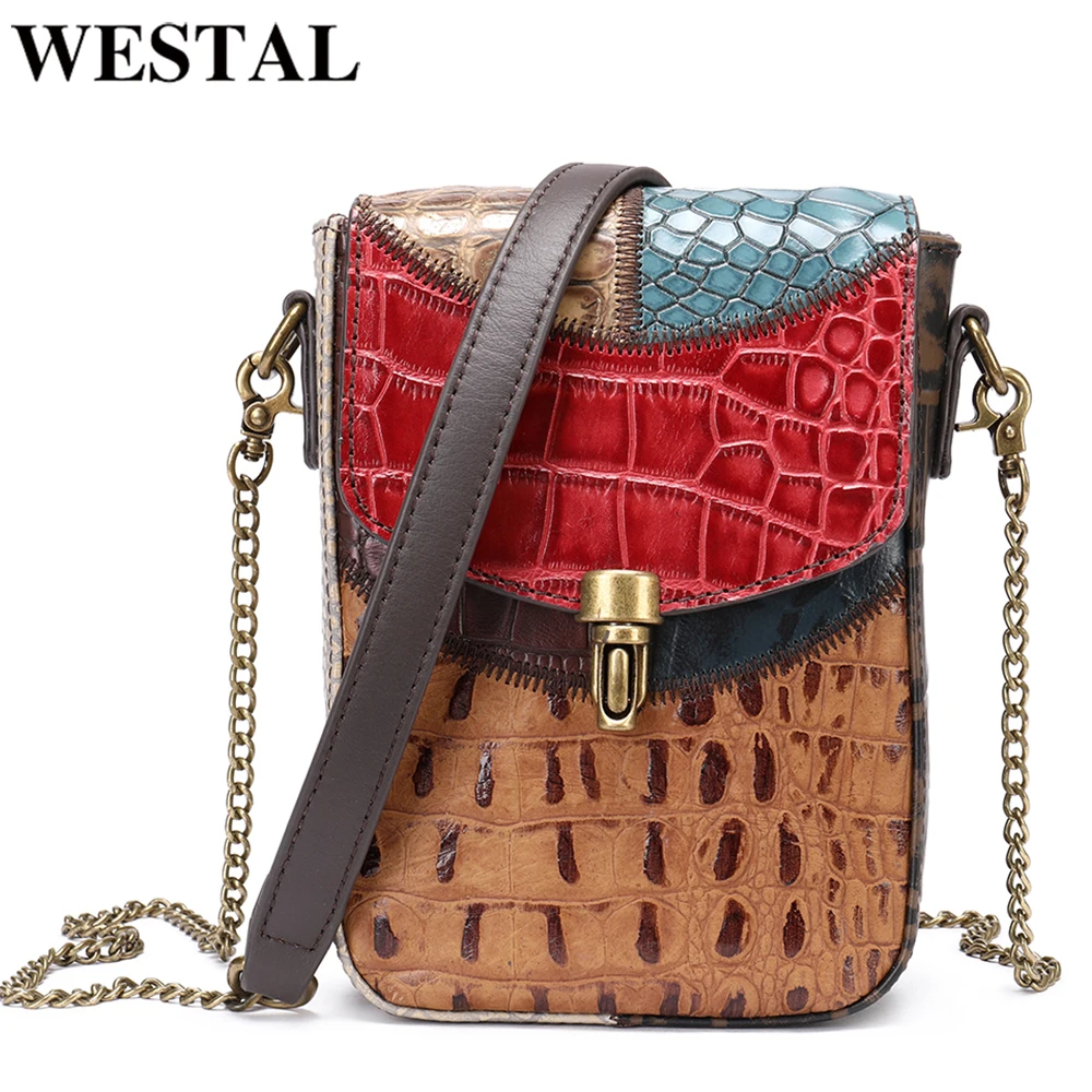 WESTALMiniCrossbodyBagswithChainStrapSmallWomensShoulderBag