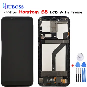 

5.7"For Homtom S8 LCD With Frame and Touch Screen Repair Parts For Homtom S8 Accessory 720*1440 +Tools