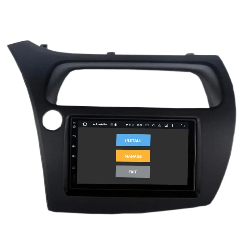 Excellent COIKA 7" Octa Core Android 8.1 System Car GPS Navi For Honda Civic Hatchback 2006-2012 With 4+64GB RAM Head Unit IPS DSP Audio 4