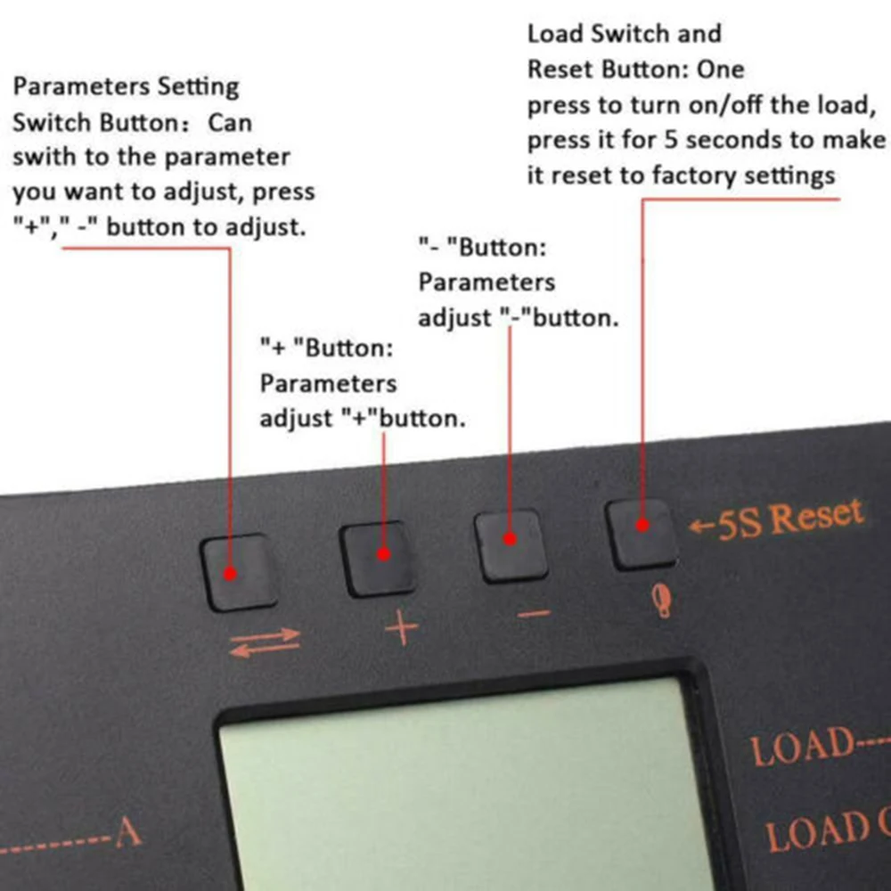 

12V 24V LCD Display PWM Solar Charge Controller With USB 80A Regulator Panels
