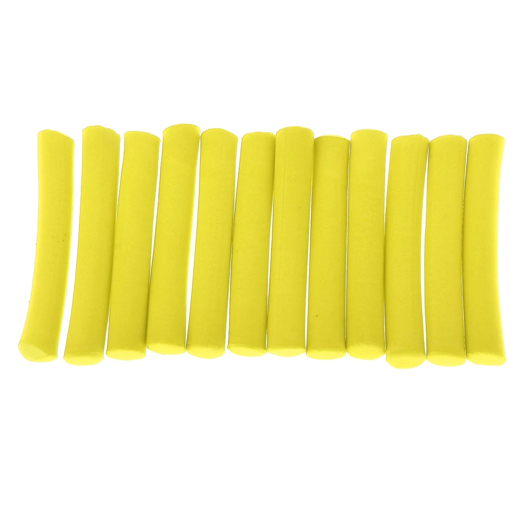 Perfeclan 36Pcs EVA Carp Fishing Foam Stick Cylinder Float Making Fly Tying Rig Multicolor Fishing Accessories Dropshipping