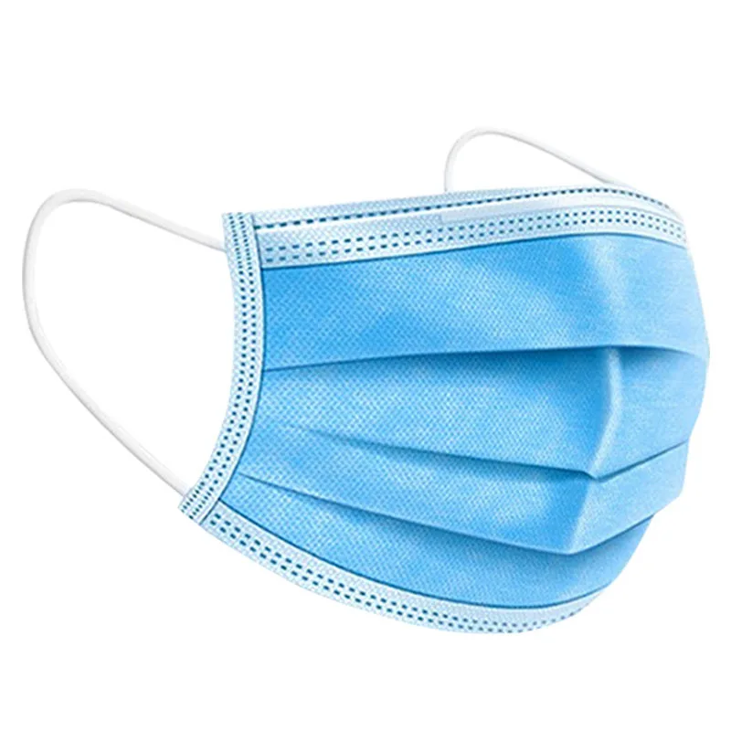 

50Pcs/box Non-woven Meltblown Cloth Masks Boxed Disposable Masks 3 Layers Protection Face Mask Protective Masks Safe Breathable