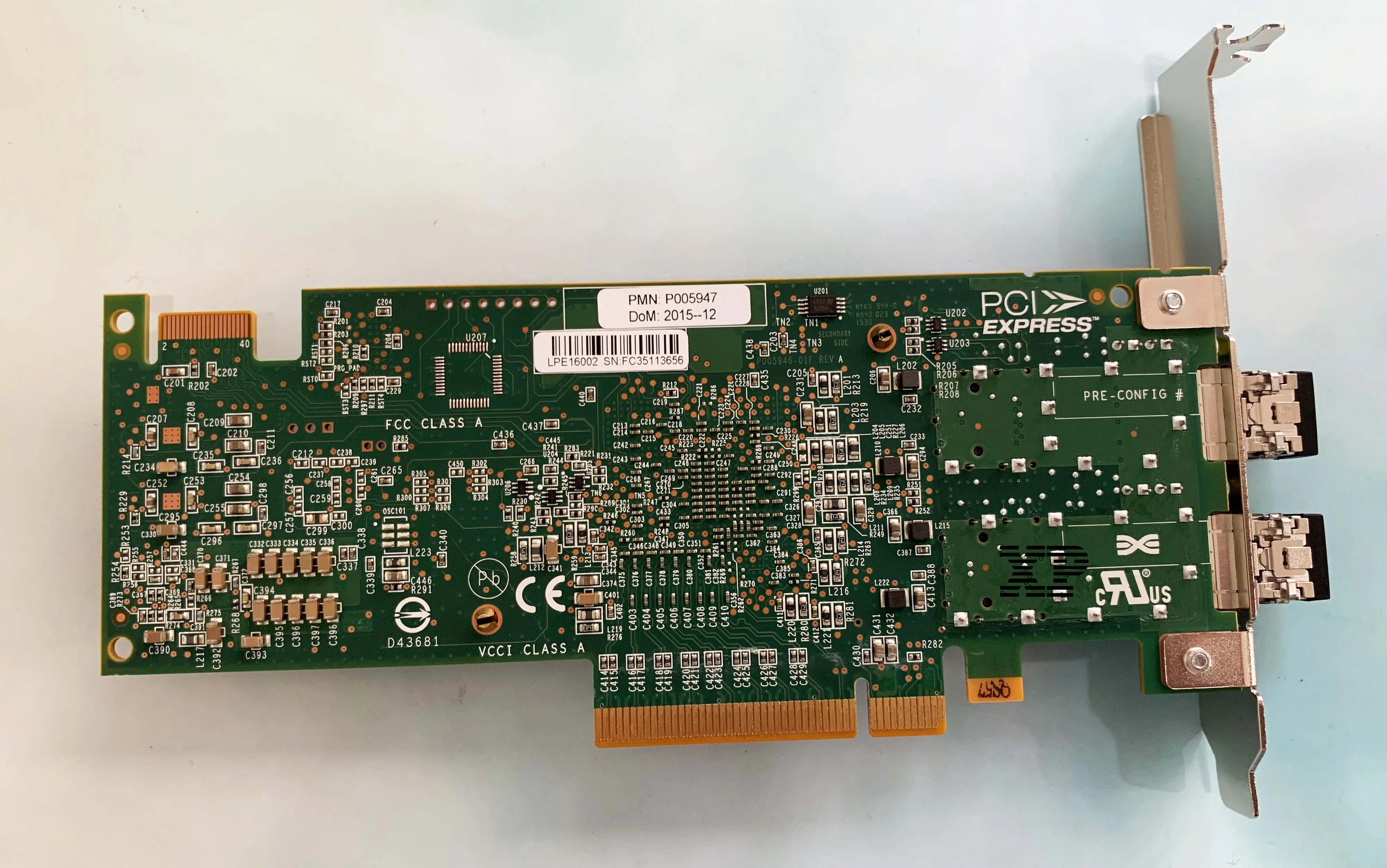 Original For Ibm 577f En0a 00e3496 00e9266 16gb Hba 74y2221 Fc Hba Card Network Cards Aliexpress