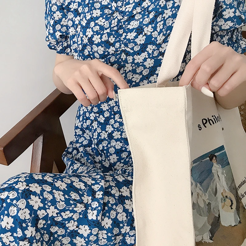 Youda Original Fashion Women Bags Casual Style Female Shopping Bag Simple Ladies Handbags Canvas Tote For Girls Sweet Handbag