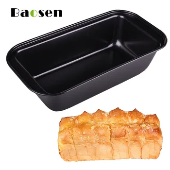 

Baosen 1Pcs Carbon Steel Non Stick Bread Toast Mold Cake Baking Tray Rectangular Oven Toast Loaf Pan Baking Pastry Tools