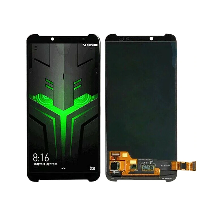 

LCD Display For Xiaomi Black Shark 2 Helo 2 AWM-A0 Touch Screen Digitizer Glass Full Assembly Replacement Parts Black No Frame