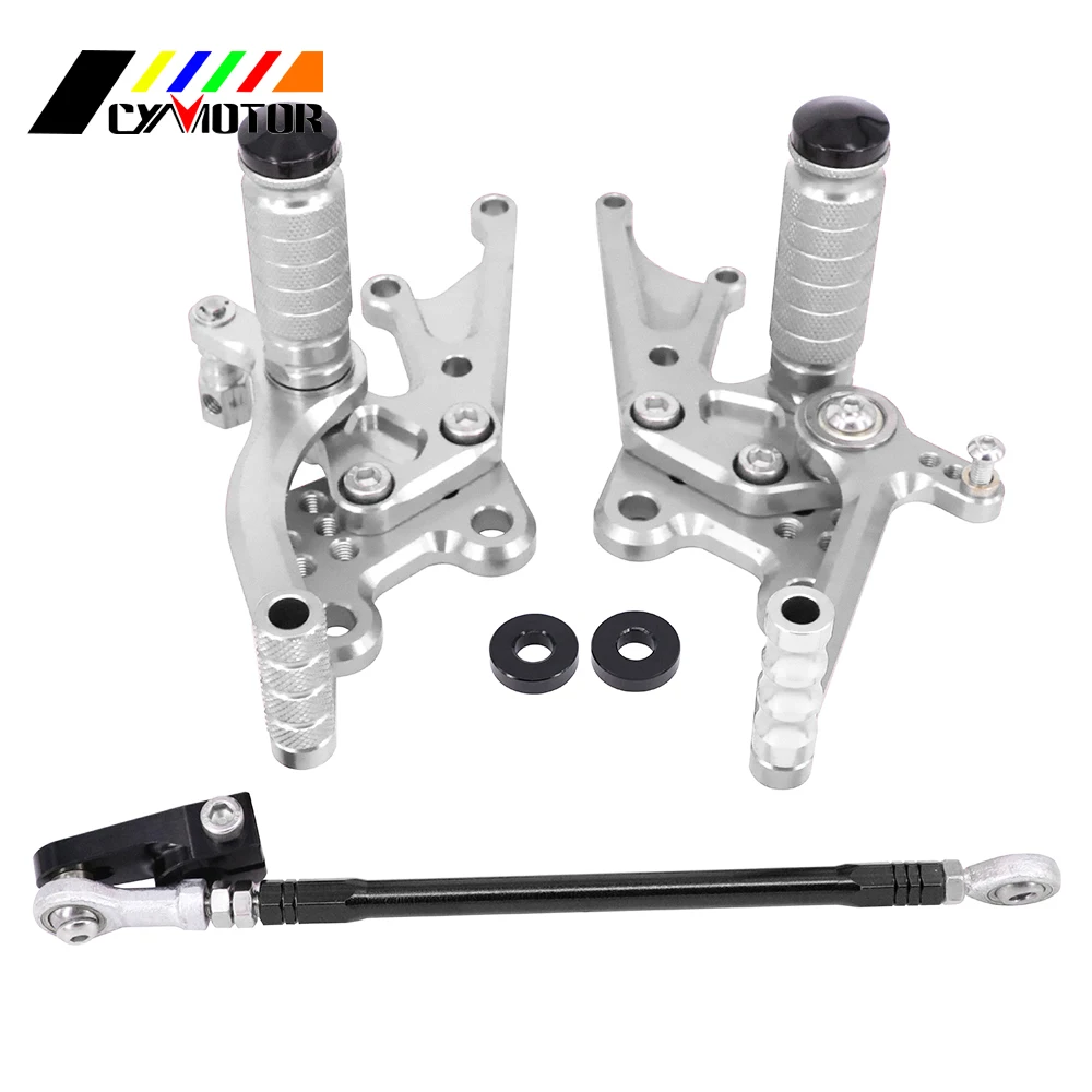 Мотоцикл с ЧПУ Регулируемые подножки для KAWASAKI ZX14R ZX 14R ZX-14R ZZR1400 2006 2007 2008 2009 2010 2011 06 07 08-11