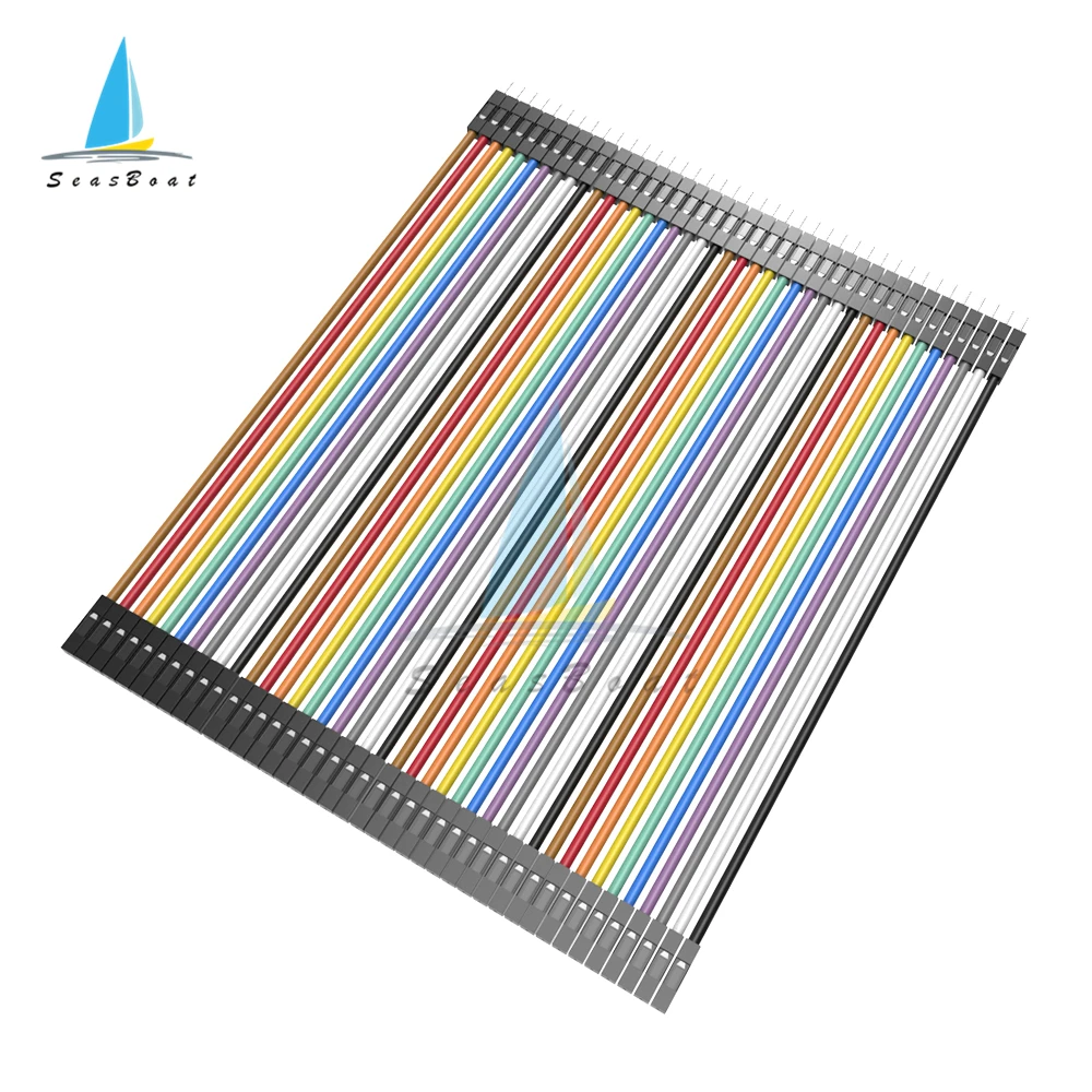 Dupont Line 10 см/20 см 40Pin штекер + гнездо перемычка Кабель для Arduino DIY Kit|Электрические