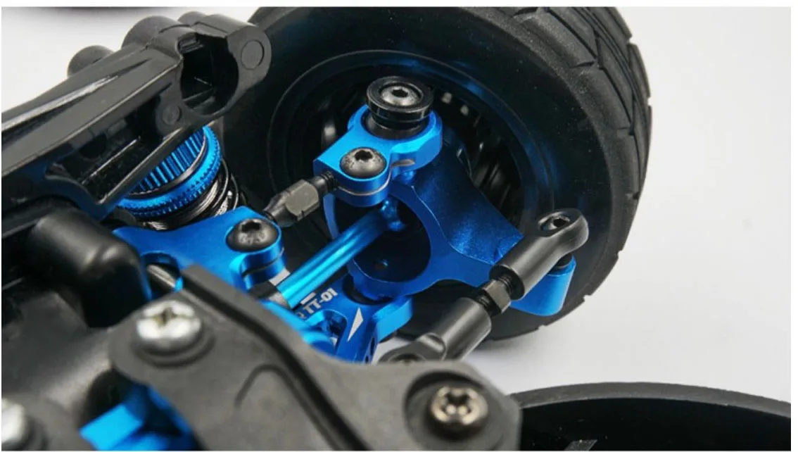 Yes Racing-Kit de mejora de rendimiento rápido, azul, para Tamiya