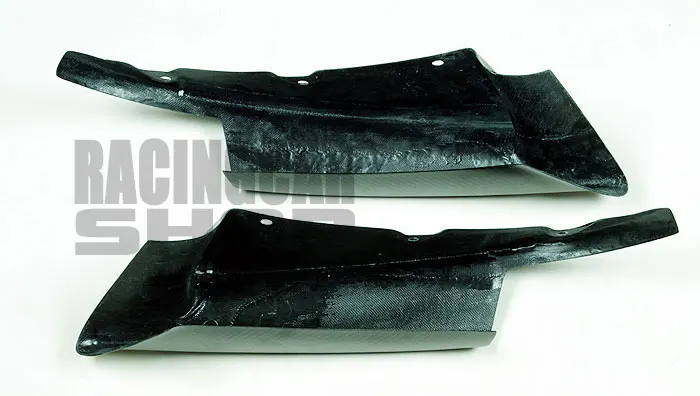 PERFORMANCE REAL CARBON FIBER FRONT SPLITTER SPOILER FOR BMW 3-SERIES E90 E92 E93 M3 BUMPER 2007UP