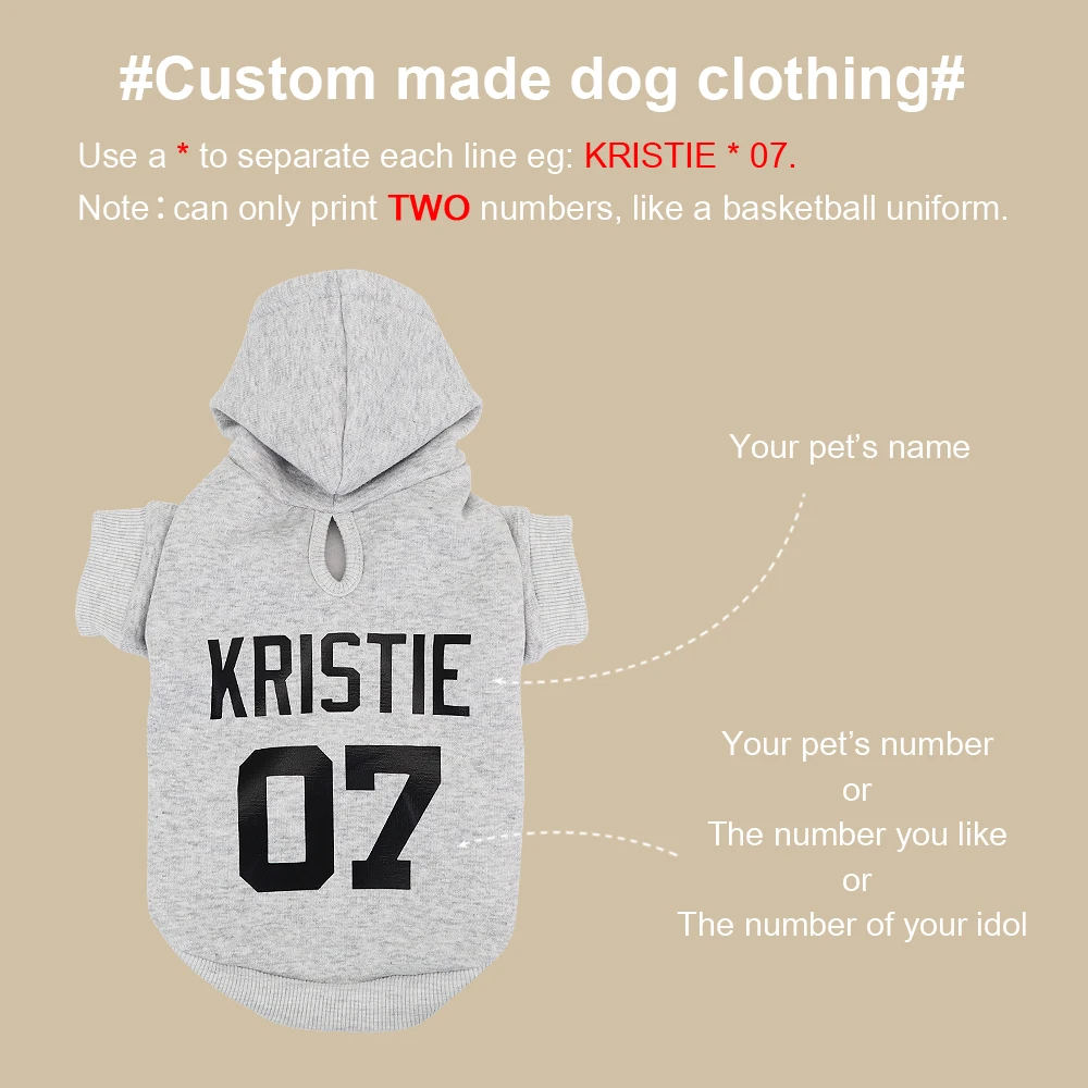 Custom Dog Hoodies Buy Personalized Dog Hoodies With Free Shipping