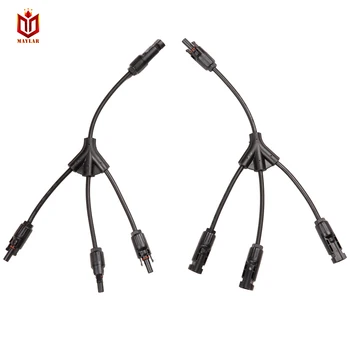 

MAYLAR@ 25 Years Warranty 50 Pairs PPO Material IP67 with CE 1 To 3 Y Branch MCY301 PV Connector Solar Generator System