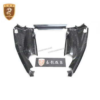 

HOT SALE Dry Carbon Fiber Front trunk trim panel fire panels For Ferrari-488 GTB high quality Automobile replacement parts 00453