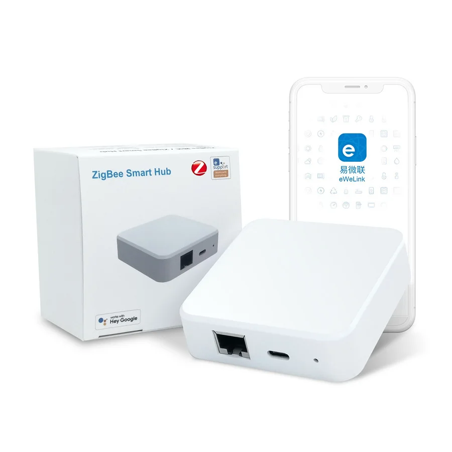 Ewelink inteligente zigbee gateway wifi gateway ponte